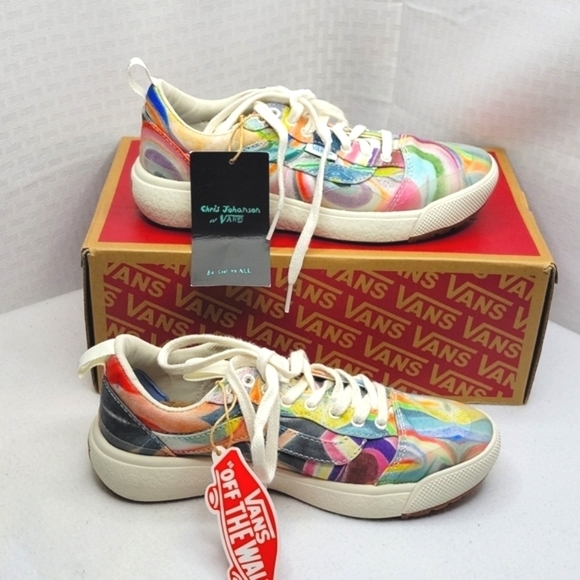 Vans Shoes Special Edition Chris Johanson Eco Ultra Range Exo Sneakers 6.5 - Picture 9 of 15